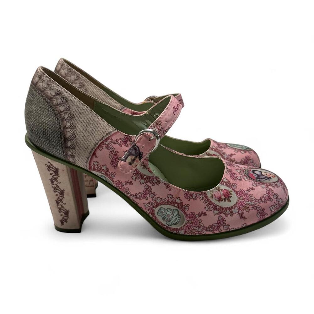 Y2K Hot Chocolate Design Chocolaticas Marie Antoinette Mary Jane Pumps size 40